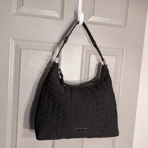 Vera Bradley Quilted Hobo Classic Black Baroque Bag